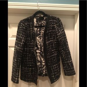 Elie Tahari Tweed Jacket Size 4